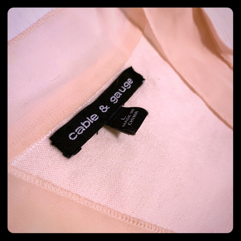 Beautiful blush pink cardigan